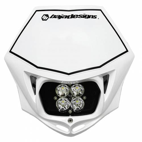 Светодиодная фара (AC) Squadron Pro для гоночных мотоциклов, белый обтекатель