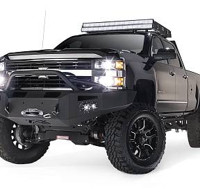 2015-2017 Chevy Heavy Duty Winch Bumper w/ Pre-Runner Grill Guard