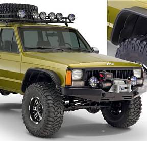 Расширители колёсных арок для Jeep Cherokee XJ 