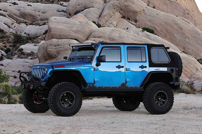 Лифт комплект подвески 5" CRAWLER LT W/ DLSS SHKS 2007-17 JEEP JK 4-DOOR