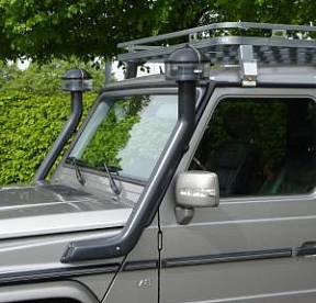 Комплект шноркелей с фильтром циклон для Mercedes G