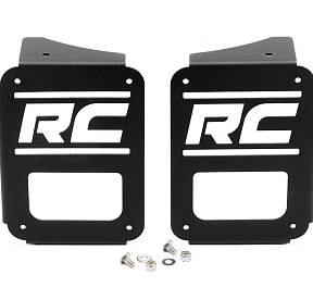 Защита задних фонарей с логотипом Wrangler JK (пара)