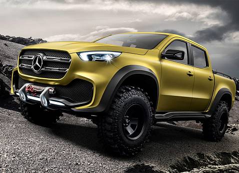 Mercedes представил первый пикап в своей истории