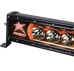 Фара RIGID 20″ Radiance Plus-Серия (9 Светодиодов) - янтарная подсветка