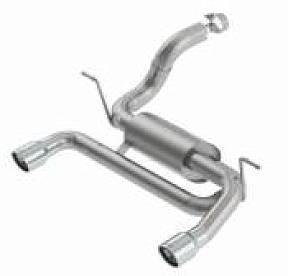 Выхлопная система Borla Axle-Back для Jeep Wrangler JL|JLU 2018-2023, хром