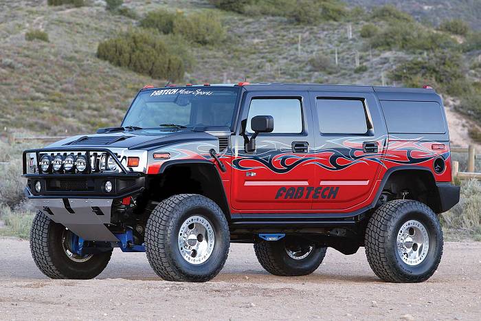 Лифт комплект подвески 6" PERF SYS W/DLSS SHKS 03-05 HUMMER H2 SUV/SUT 4WD W/RR AIR BAGS