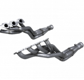 Выпускные коллекторы 1-7/8"×3'', короткие с катализаторами для Camaro V8 LS3/L99/ZL1/1LE 2010-15