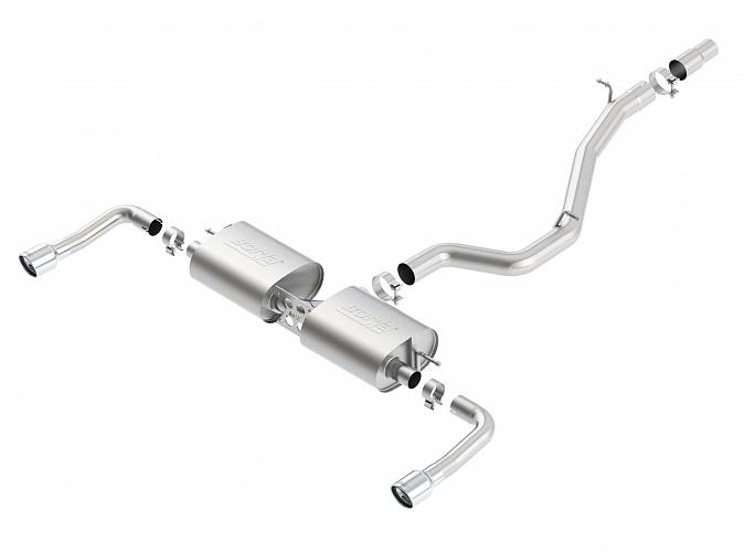 140682 ВЫХЛОПНАЯ СИСТЕМА CAT-BACK AUDI A3 (8V) L4-1.8/2.0L (TURBO) AWD — S-TYPE