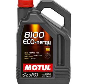 4 л MOTUL 8100 ECO-NERGY 5W-30 энергосберегающее масло для бензиновых и дизельных двигателей