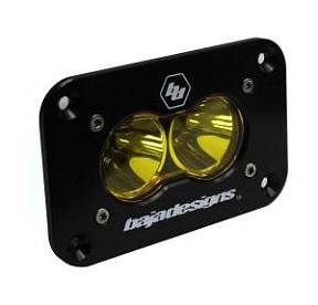 Врезная светодиодная фара янтарного свечения (Work/Scene) серии S2 Sport