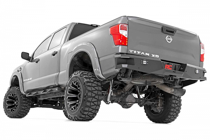Бампер задний Rough Country для Niissan Titan XD