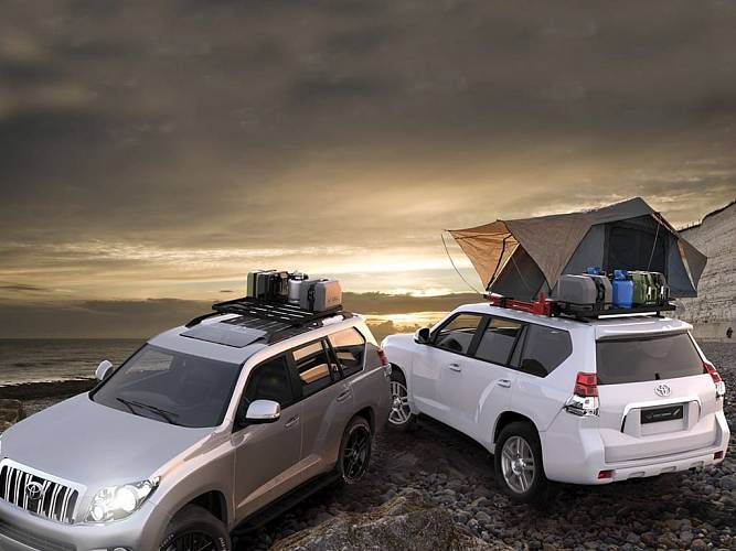 Багажник Slimline II на крышу Toyota Prado 150  - от Front Runner