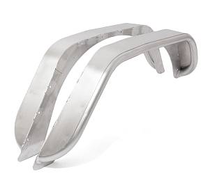 Крылья задние для Jeep JK  вылет  4 дюйма  алюминиевые от GenRight