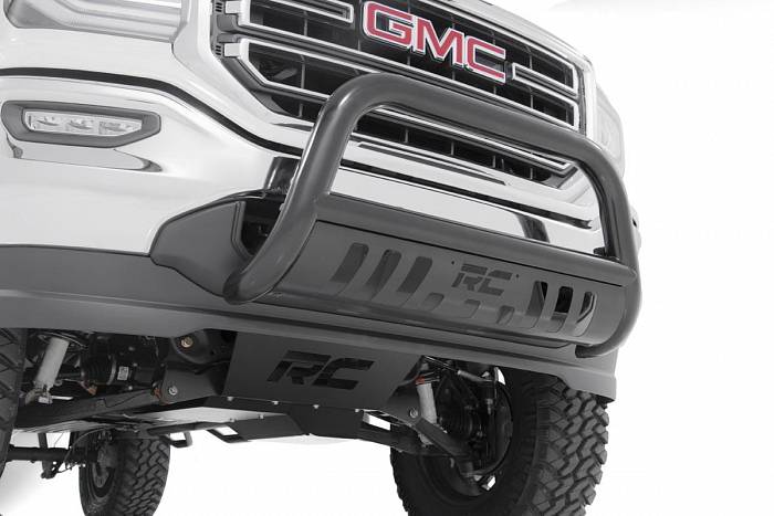 Защита бампера из нержавеющей стали с черным покрытием для Chevrolet  Avalanche 1500 4WD