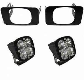 Комплект фар с кронштейнами для Ford Super Duty (2017-19) и F-150 (2015-19) 