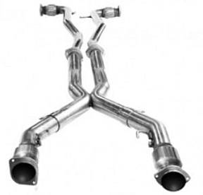 X-Pipe с кат. Green для Pontiac G8 GT/GXP LS2/LS3 6.0L/6.2L