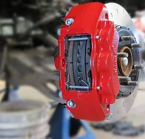 Комплект тормозной системы передней и задней оси для Ford SVT Raptor Alcon