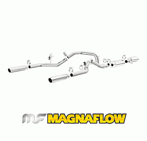 Magnaflow 15460 | Ford F150 | 3.7,5.0,6.2 | Extended Cab-Crew Cab | Dual Rear Exit | Stainless Cat-Back Performance Exhaust