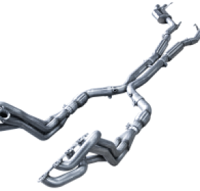 Выхлопная система 2"×3'' с катализаторами для Shelby Mustang GT350 2016+