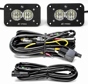 Комплект врезных светодиодных фар серии S2 Pro  с широкоугольным разворотом луча