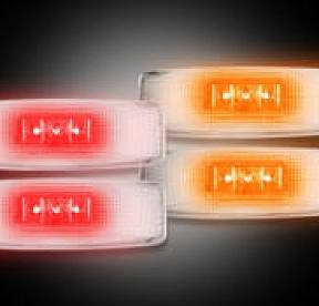 Маркер задних крыльев для Dodge Ram 94-01 - Clear Lens w/ Chrome Trim