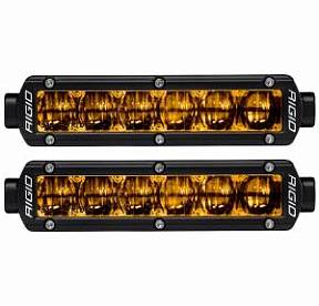 SAE-Серия SR 6″ (6 светодиодов) Отборный жёлтый противотуманный свет 