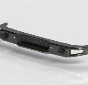 Задний силовой бампер BMS ALFA для Toyota LC Prado 150 2007+, покрытие Raptor + цинкование