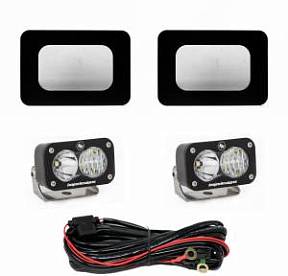 Комплект светодиодных фар белого свечeния S2 Sport для Toyota FJ Cruiser