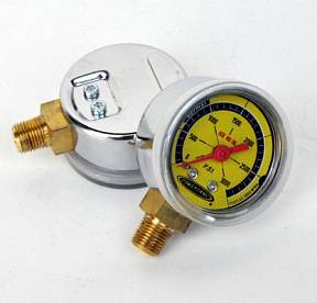 Радиальный съемный манометр высокого давления 0-3000 PSI,