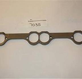 Прямой фланец выпускного коллектора диаметром 1.875" 