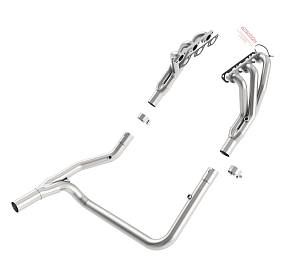 Выпускной коллектор длиннотрубный Wrangler JK V8-3.8L RWD/AWD 2/4DR - 2.5" x 1.625"