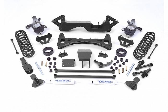 Лифт комплект подвески 6" PERF SYS W/PERF FRT SHKS 00-06 GM K1500 SUB/YUK/TAHOE/ AVAL 4WD W/STD RR SHKS