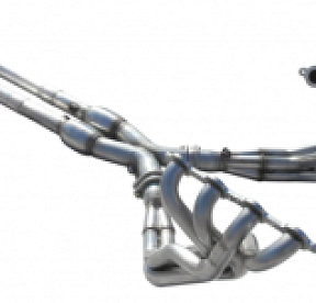 Длиннотрубный выпускной коллектор 1-7/8"×3'' с катализатором для Corvette C6 2005-08