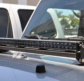 Hood Steel Light Bar Mount for 07-17 Jeep Wranglers