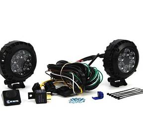 Круглые фары 4" LZR LED дальний свет комплект 2 шт. #300