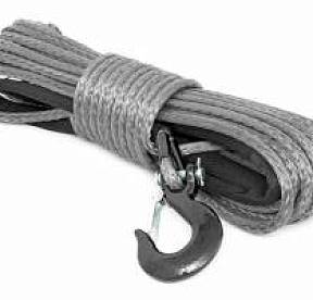 Трос синтетический Rough Country 9,5 мм/25,9 м, серый