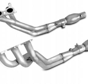 Выпускные коллекторы 1-3/4"×2-1/2'', короткие без катализаторов для Camaro V6, 2010-11