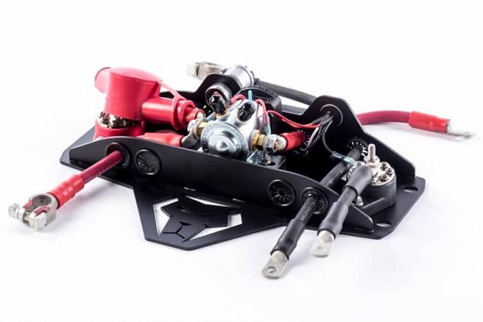 Комплект для установки двух аккумуляторов на Jeep Wrangler JK 2007-11
