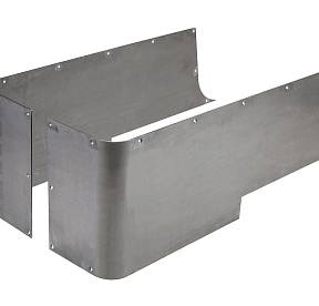 Задние крылья для Jeep  3/16 дююймов стальные от GenRight