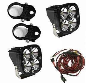 Комплект светодиодных с вертикальными кронштейнами 2" серии Squadron Pro