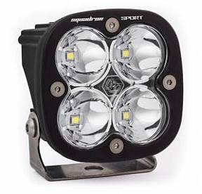 Светодиодная фара в черном корпусе (Spot) серии Squadron Sport