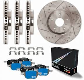 Комплект тормозных дисков и колодок для Chevrolet Tahoe | Cadillac Escalade 2006-2014 серия ELITE xDS