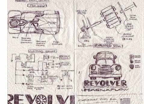 Выставки SEMA 2012. Пикап Chevrolet Revolver 1949.