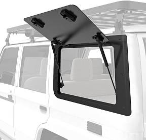 Toyota Land Cruiser 70 Gullwing Window / Left Hand Side Aluminium - by Front Runner