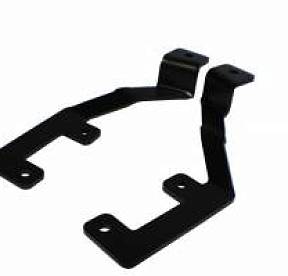 GM Colorado/Canyon Hood Mount Light Brackets 2015-18 Colorado/Canyon Black Steel Baja Designs