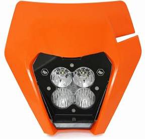 Светодиодная фара (DC) серии XL Pro для KTM 2017, оранжевый обтекатель