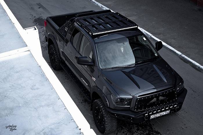 Багажник Raizer-T для Toyota Double Cab 2007+, полимерное покрытие
