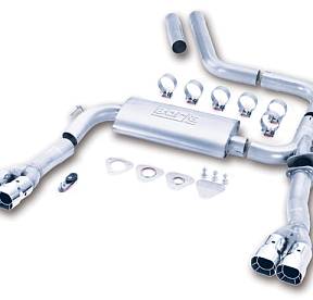 ВЫХЛОПНАЯ СИСТЕМА CAT BACK CHEVROLET CAMARO/TRANS AM ’98-’02 3.8L V6 АКПП/МКПП