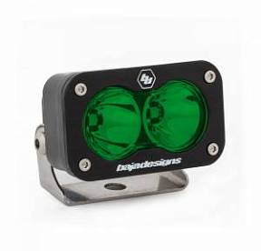 Светодиодная фара с зелеными линзами (Spot) серии S2 Sport 