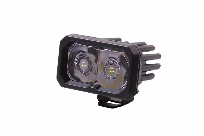 Белый LED-модуль SS2 Pro с янтарной подсветкой, дальний свет